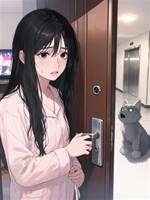 除夕夜，💀去的閨蜜來敲門