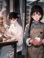 姐姐描金，我立骨